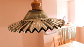 レトロなお部屋作り￤ペンダントライトを取り付けたよ