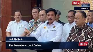 Menko Polhukam Hadi Tjahjanto umumkan Pemberantasan Judi Online
