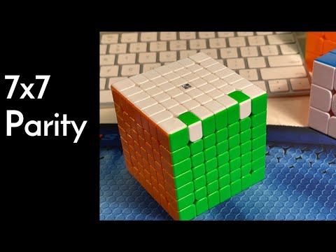 7x7 Parity! *The first R in the alg should have been R’