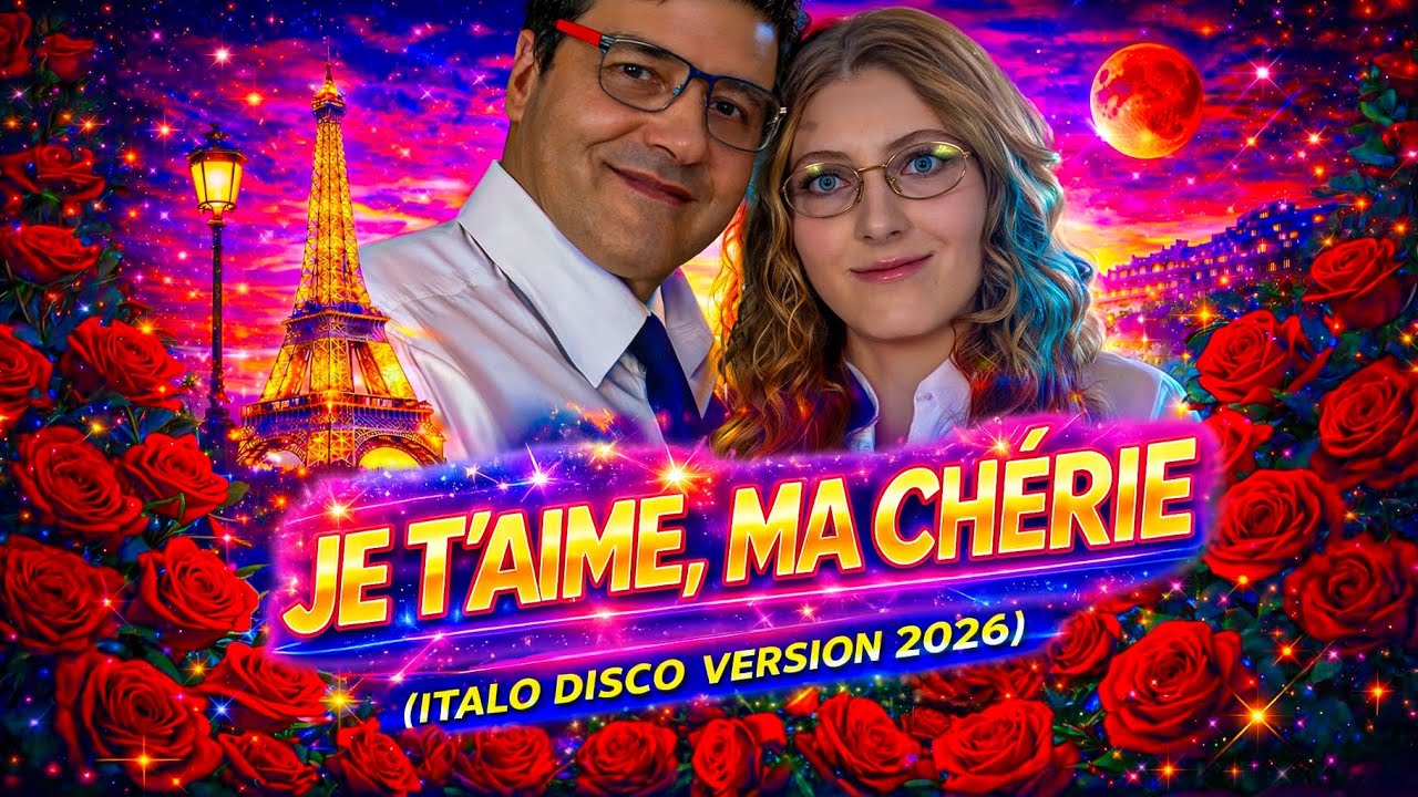 🔊 EuroMartina – Je T'aime, Ma Chérie ❤️ (Italo Disco Version 2026) Official Video