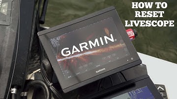 How to Reset Sonar Default Settings on Garmin Panoptix LiveScope
