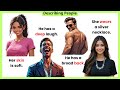 39 - 🧑 Describing People in English: Easy Vocabulary &amp; Simple Sentences for Beginners ✨
