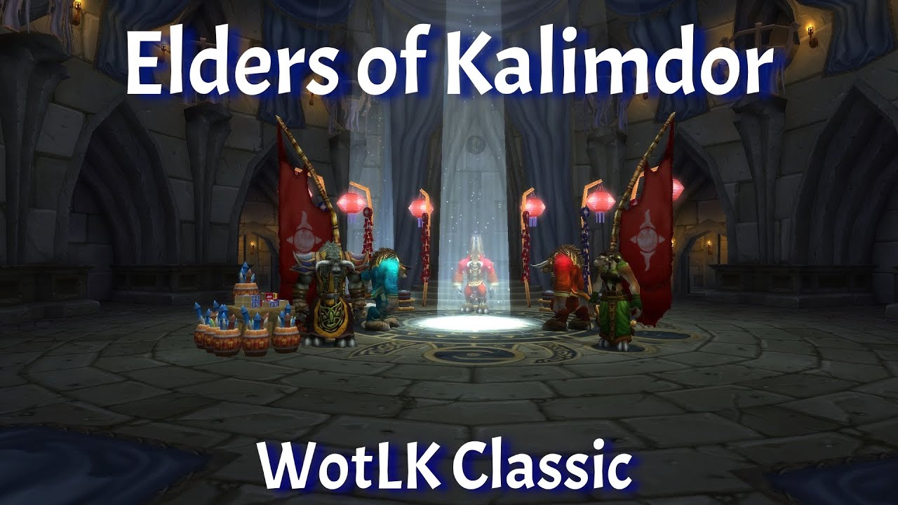 Elders of Kalimdor Lunar Festival--WotLK Classic