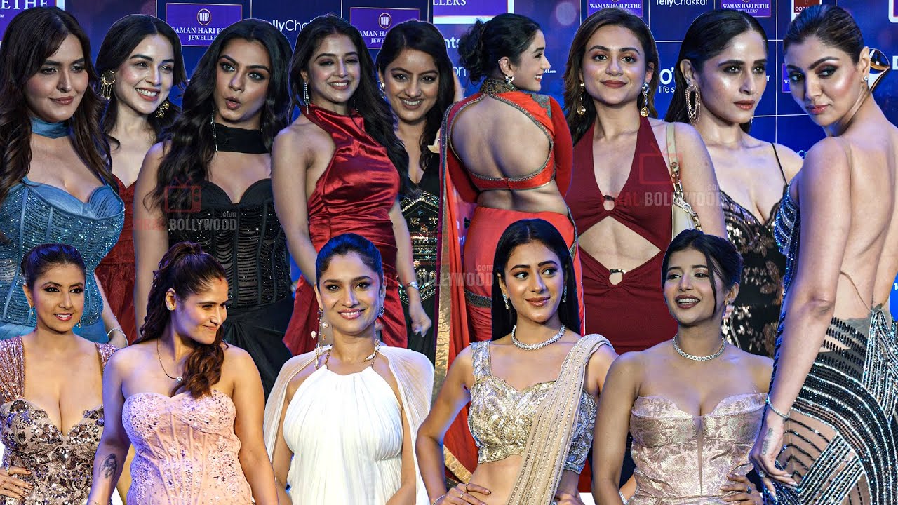 Glamour Queen Actress arrive at Red Carpet Telly Award 2025 |  Akanksha Puri, Ankita, Samridhii