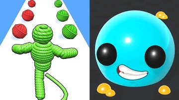 Rope Man Run VS Clash of Slimes Max All Levels Gameplay Android,iOS NEW UPDATE