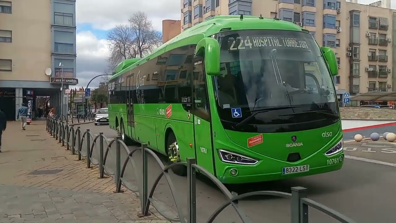 Autobuses por Torrejón de Ardoz (Marzo 2023)