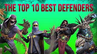 Top 10 Best Defenders In MCOC