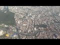 México es muy grande, el aterrizaje dura minutos sobre la ciudad