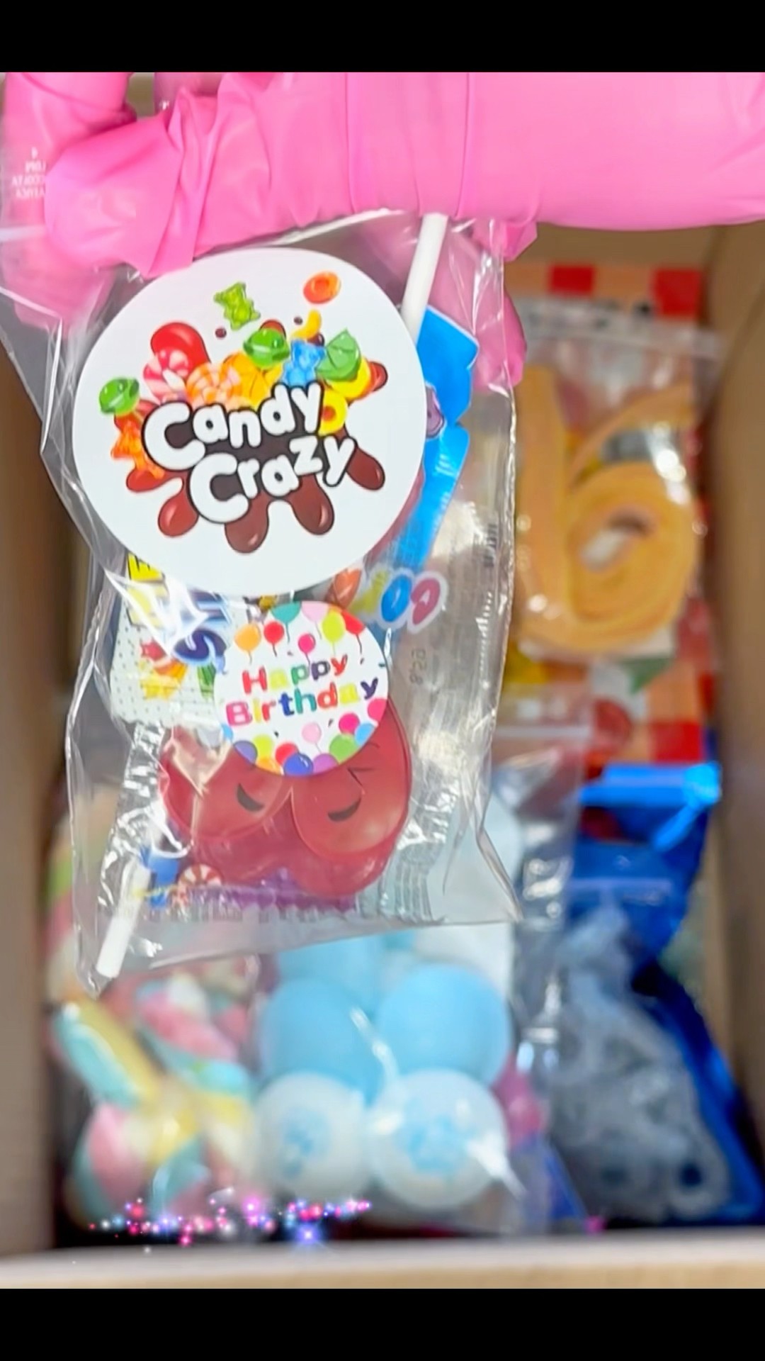 ?une commande pour un anniversaire ? #candycrazy