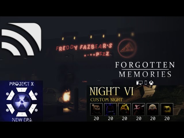 ROBLOX - Forgotten Memories [Custom Night 20x6] - [Full