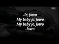 Davido - Jowo (lyrics videos)