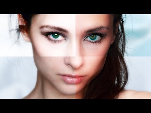 Photoshop Tutorial: How to Make Glamorous, "Fashion Magazine", Skin Glow Effects