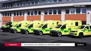 Zlínský kraj vybuduje v Luhačovicích základnu pro zdravotnickou záchrannou službu