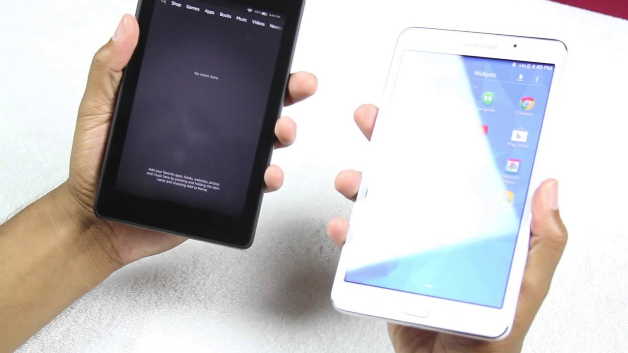 Tablet Size Comparison Chart