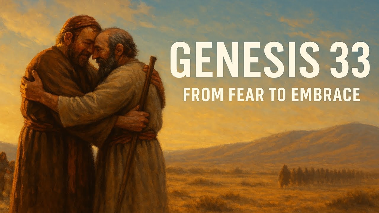 Genesis 33 From Fear to Embrace — Jacob and Esau Reconcile - YouTube