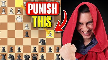 This TRICKY Gambit Brutally Punishes the Ruy Lopez [TRAPS Included]