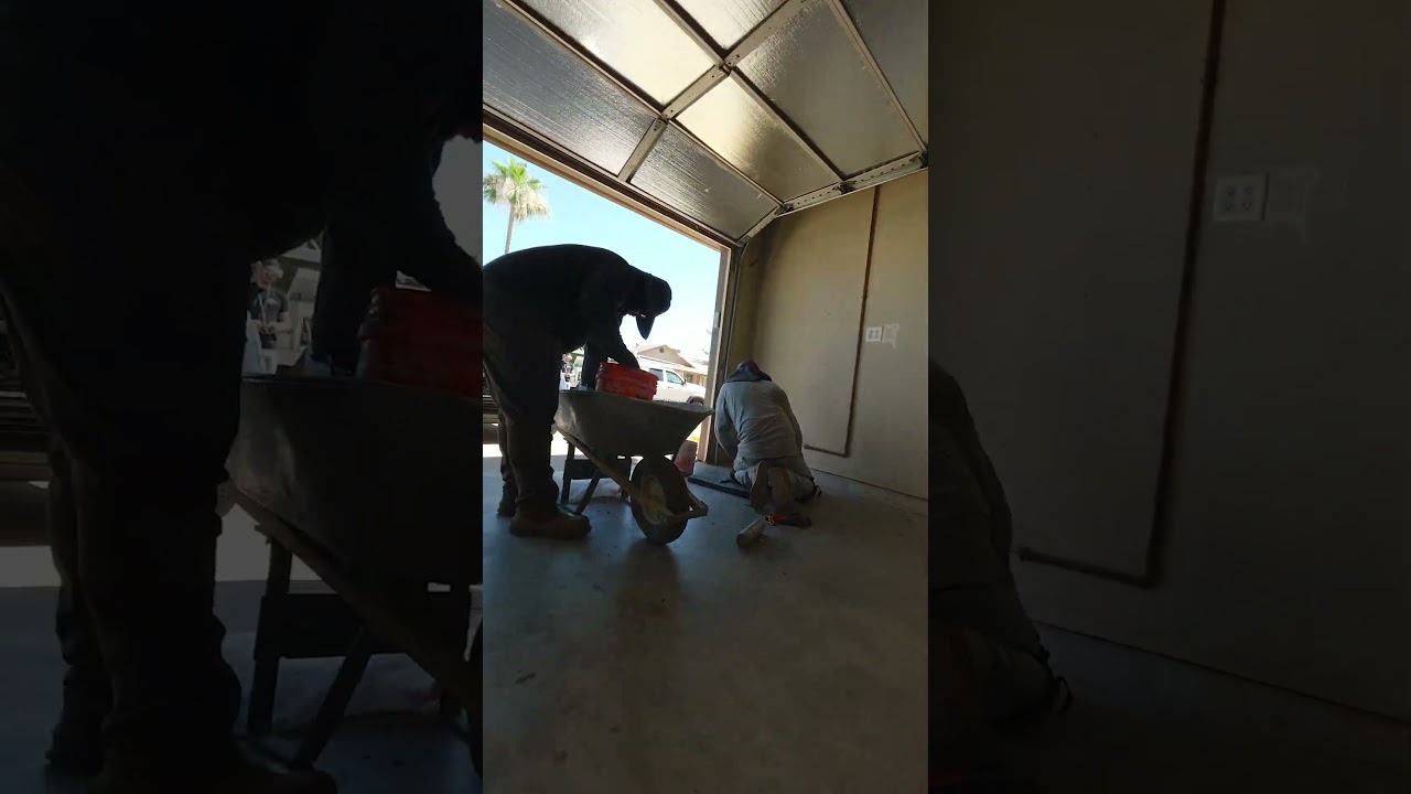 Garage Stem Wall Repair in Phoenix, AZ. Video preview.