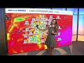 Staying hot across Colorado, but much needed changes arrive mid-week