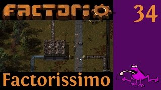 Let's Play Factorio Factorissimo Ep #34, the first attack