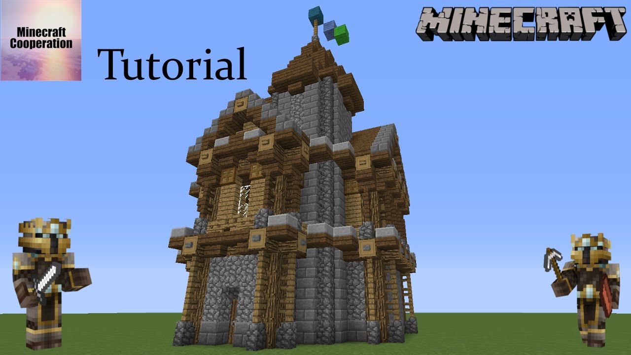 Minecraft | Let's build | Tutorial | MITTELALTERLICHES ...