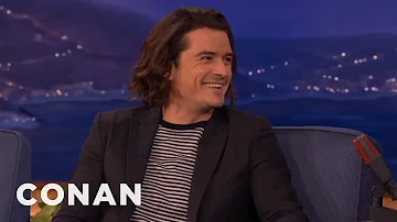 Orlando Bloom On His "Zulu" Nude Scene | CONAN on TBS