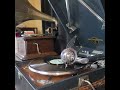 三船 浩 ♪灯影の兄妹♪ 1957年 78rpm record. Columbia Model No G ー 241 phonograph