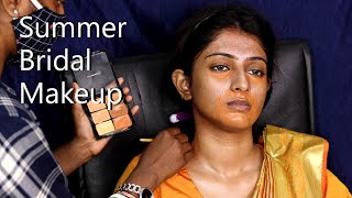 Long Lasting Bridal Makeup For Summer/ Modern Bridal Makeup