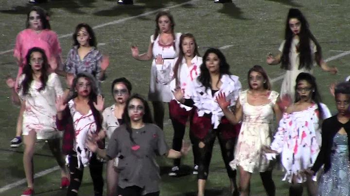 Lehman HS Star Strutters Performing 'Thriller'