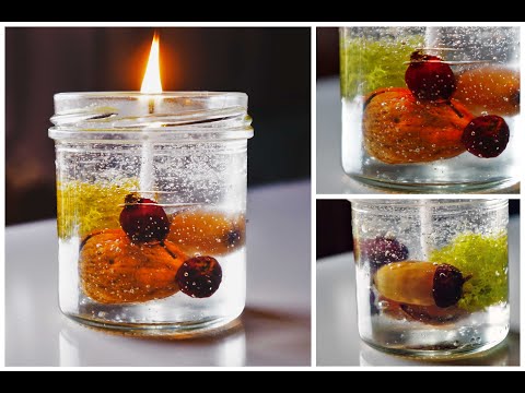 How To Make Gel Candles - DIY Gel Candle Making For Beginners 