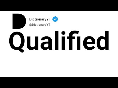 Qualified Meaning In Arabic - YouTube