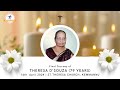 Final journey of theresa dsouza 79 years  live from kemmannu  udupi 