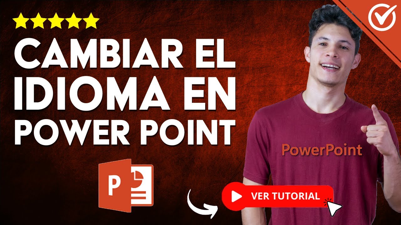 Cómo CAMBIAR el IDIOMA en POWERPOINT | ⚙️ Cambiar Idioma del Programa y