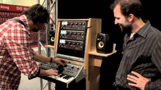 Axel Hartmann On The Moog Poly Slim Phatty Rig