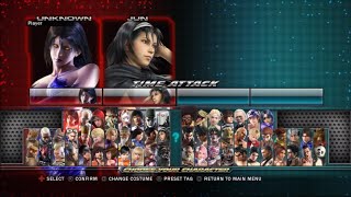 Tekken Tag Tournament 2 | Jun Kazama & Unknown