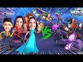 OS PERSONAGENS DA DISNEY VIRARAM SUPER-HERÓIS!! - Disney Heroes: Battle Mode