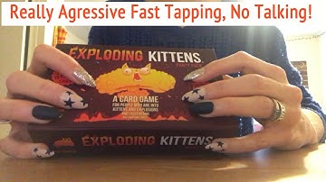 ASMR * Really Aggressive Fast Tapping * Fast Tapping and Scratching * No Talking * ASMRVILLA