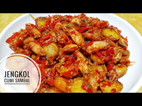 Sambal Cumi Asin Jengkol