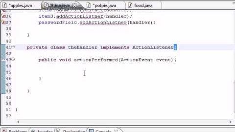 Java Programming Tutorial   53   ActionListner