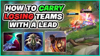 How To Carry Losing Teams With A Lead - Renekton Vs K'sante - VOD Review #2