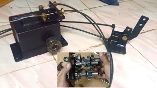 Gearbox maju mundur rakitan || Homemade reverse gearbox