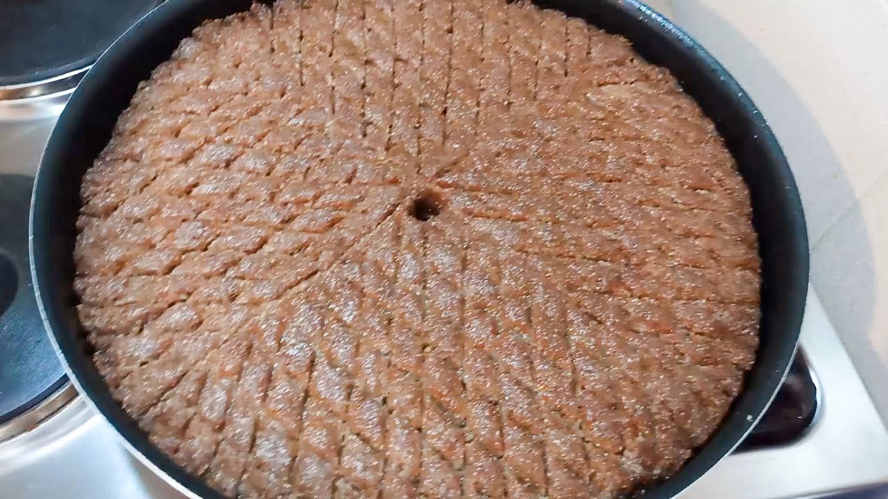 Ливанский киббе на подносе 😋 Рецепт ливанского киббе 😍