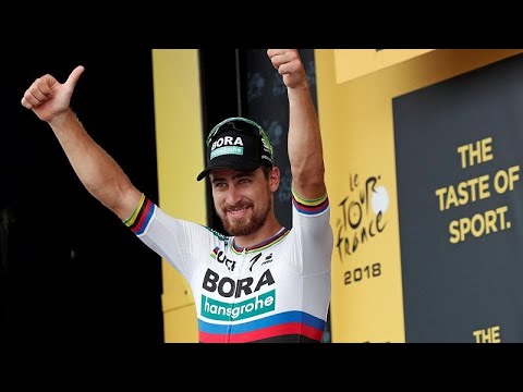 Videó: Tour de France 2018: Peter Sagan nyerte a 13. szakasz sprint célját