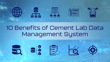 10 Benefits of Cement Lab Data Management System