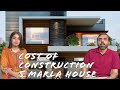 TOTAL COST OF CONSTRUCTING 5 MARLA HOUSE | Grey & Finishing Cost with & without basement - 125 yards