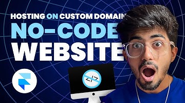 How I Built a No-Code Website in under 5 mins?! (Custom Domain & Hosting using Framer) | Ali Solanki