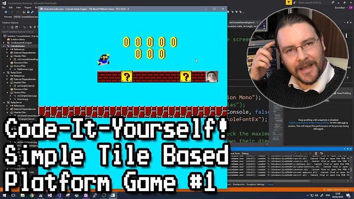 Code-It-Yourself! Simple Tile Based Platform Game #1