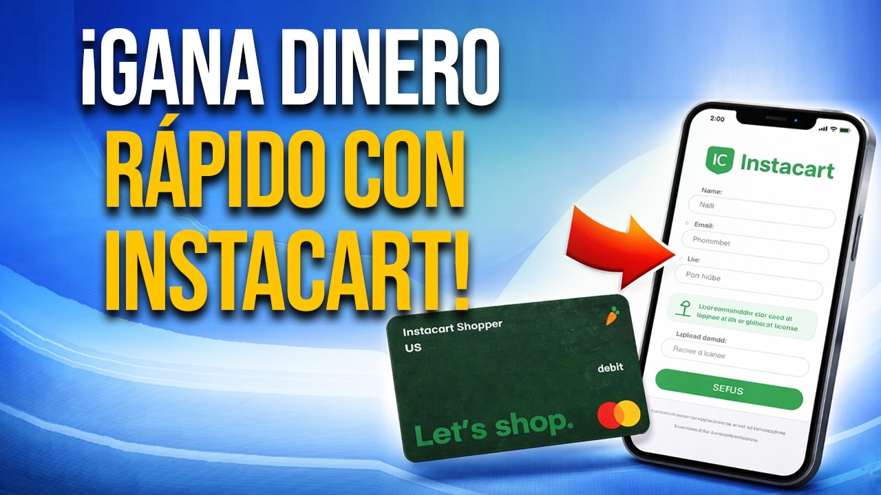 Cómo comenzar en Instacart y ganar dinero rápido