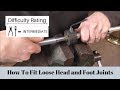 How to fit loose head and foot joints on flute