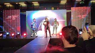 Guerillas Of Destiny (Tama Tonga, Tanga Loa and ELP) entrance at NJPW Royal Quest III