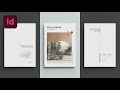 Design 3 STUNNING Portfolio Covers in InDesign | Clean and Aesthetic Designs